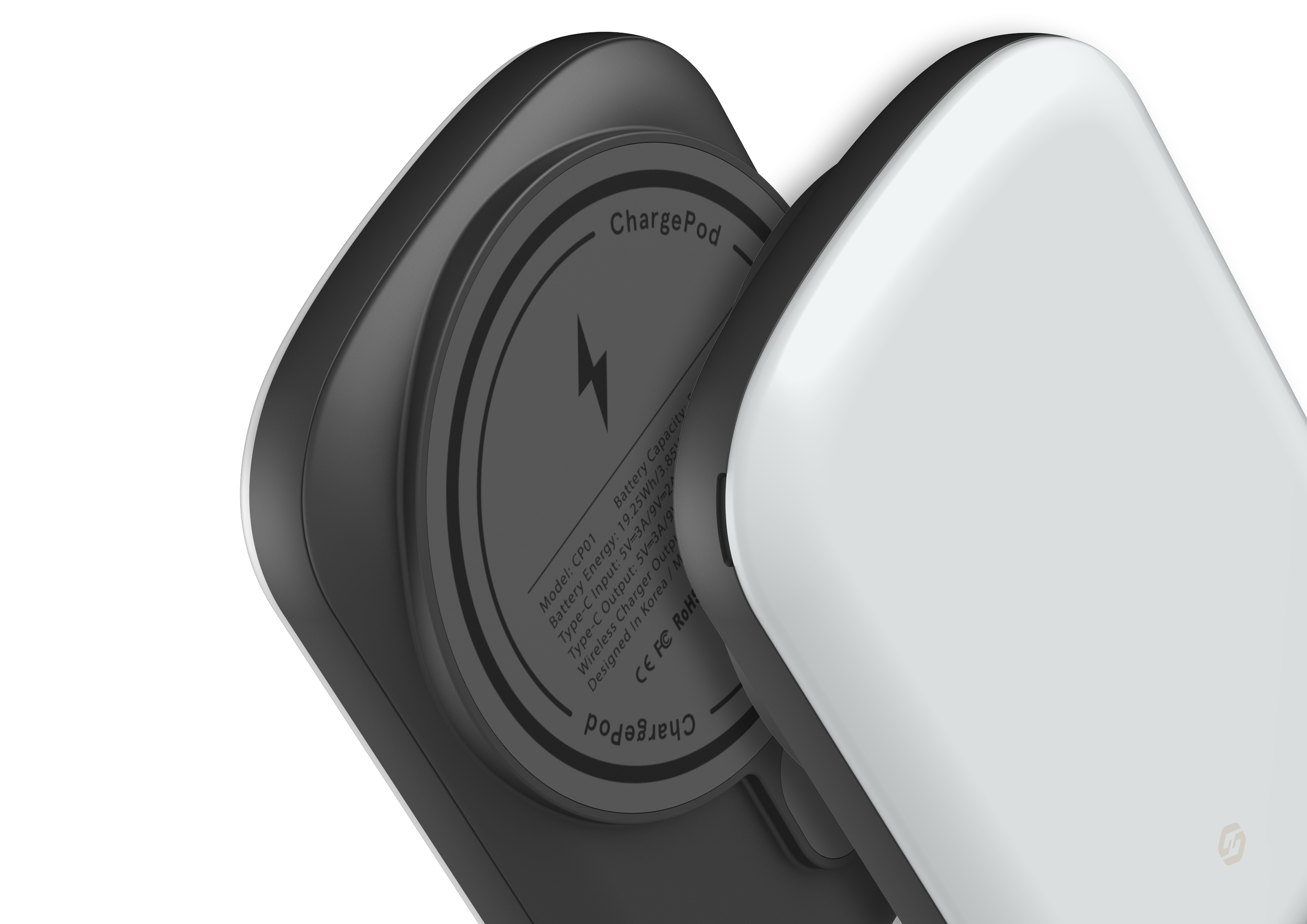 Frosty White MagSafe Power Bank