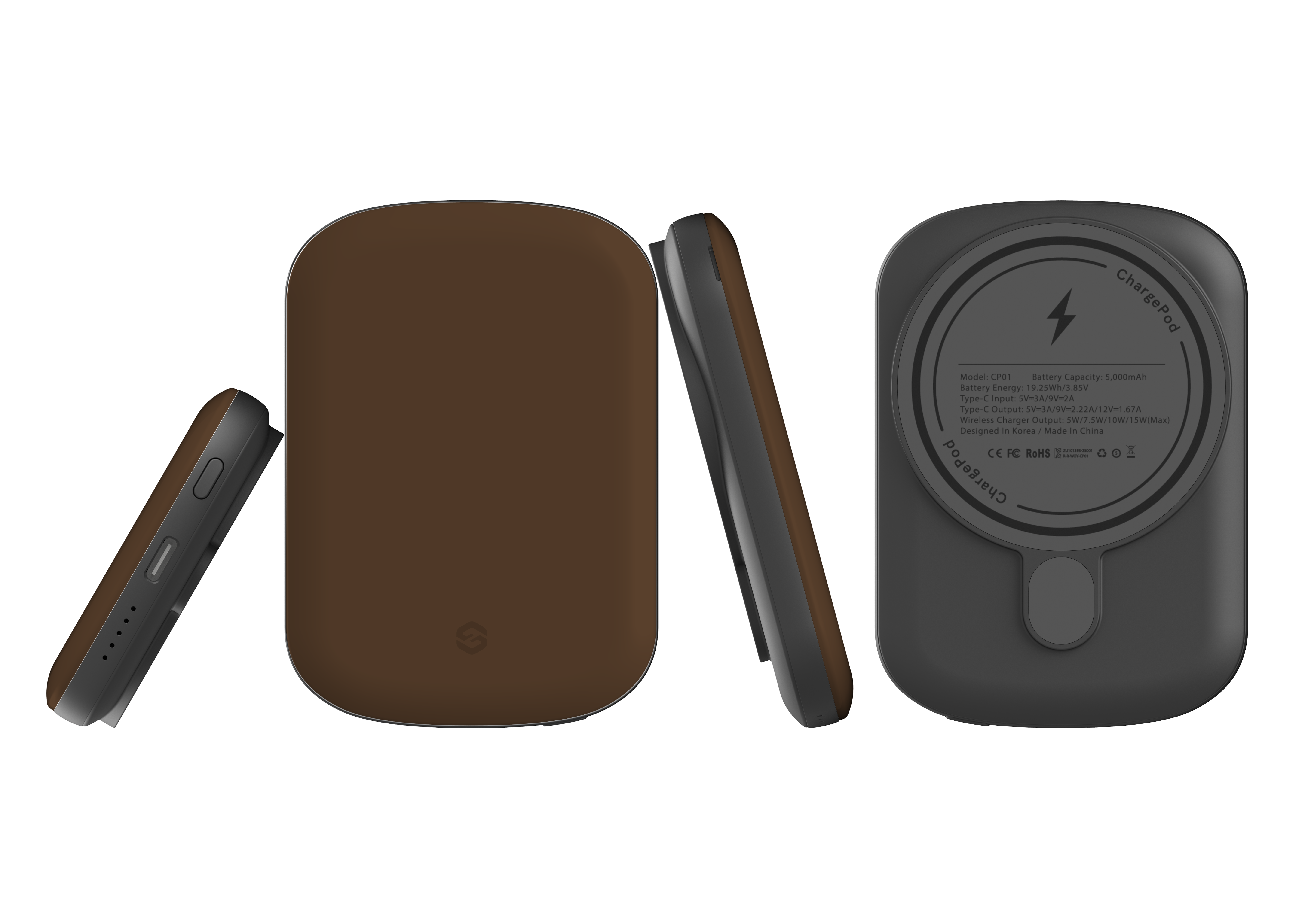 Basic Brown MagSafe Power Bank